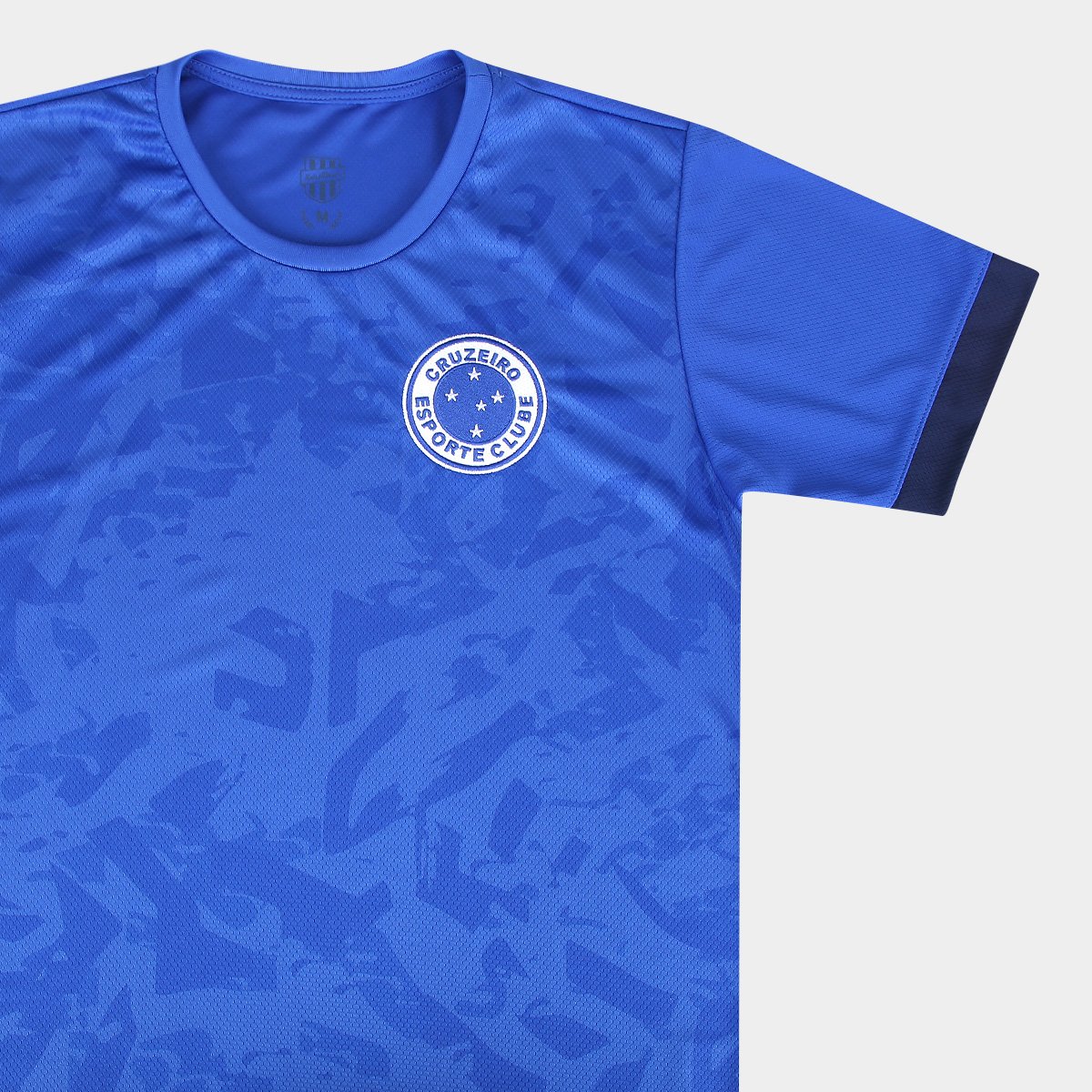 Miniatura Camisa Cruzeiro RetrôMania Masculina Azul - EGG