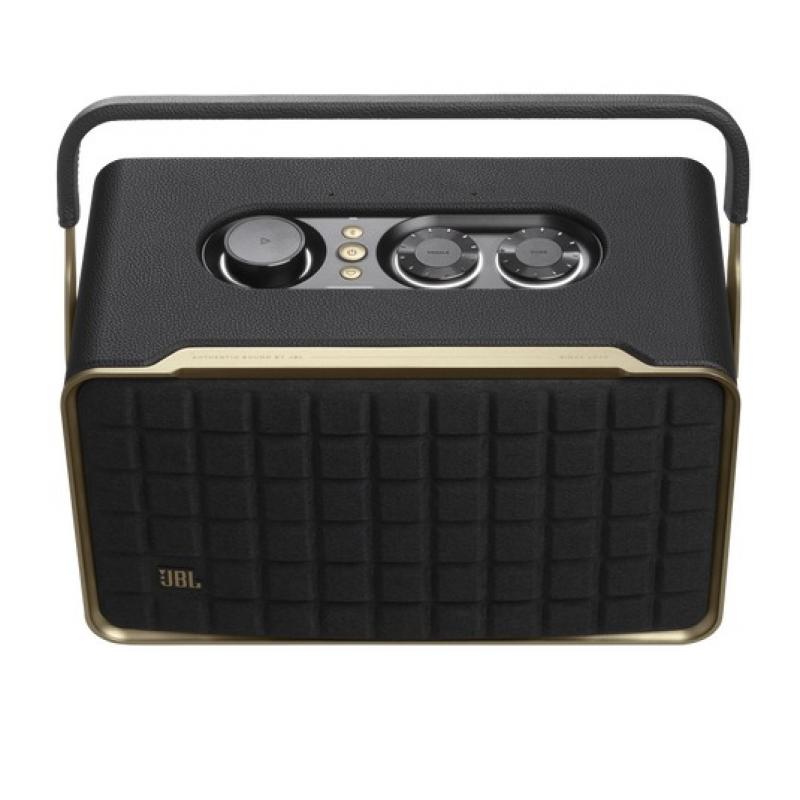 Miniatura Caixa de Som Bluetooth JBL Authentics 300 com Wi-Fi e Assistentes de Voz integrados