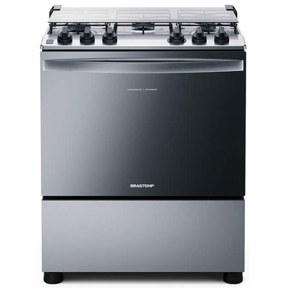 Miniatura Fogão 5 Bocas Brastemp Inox  BFS5NCR 220
