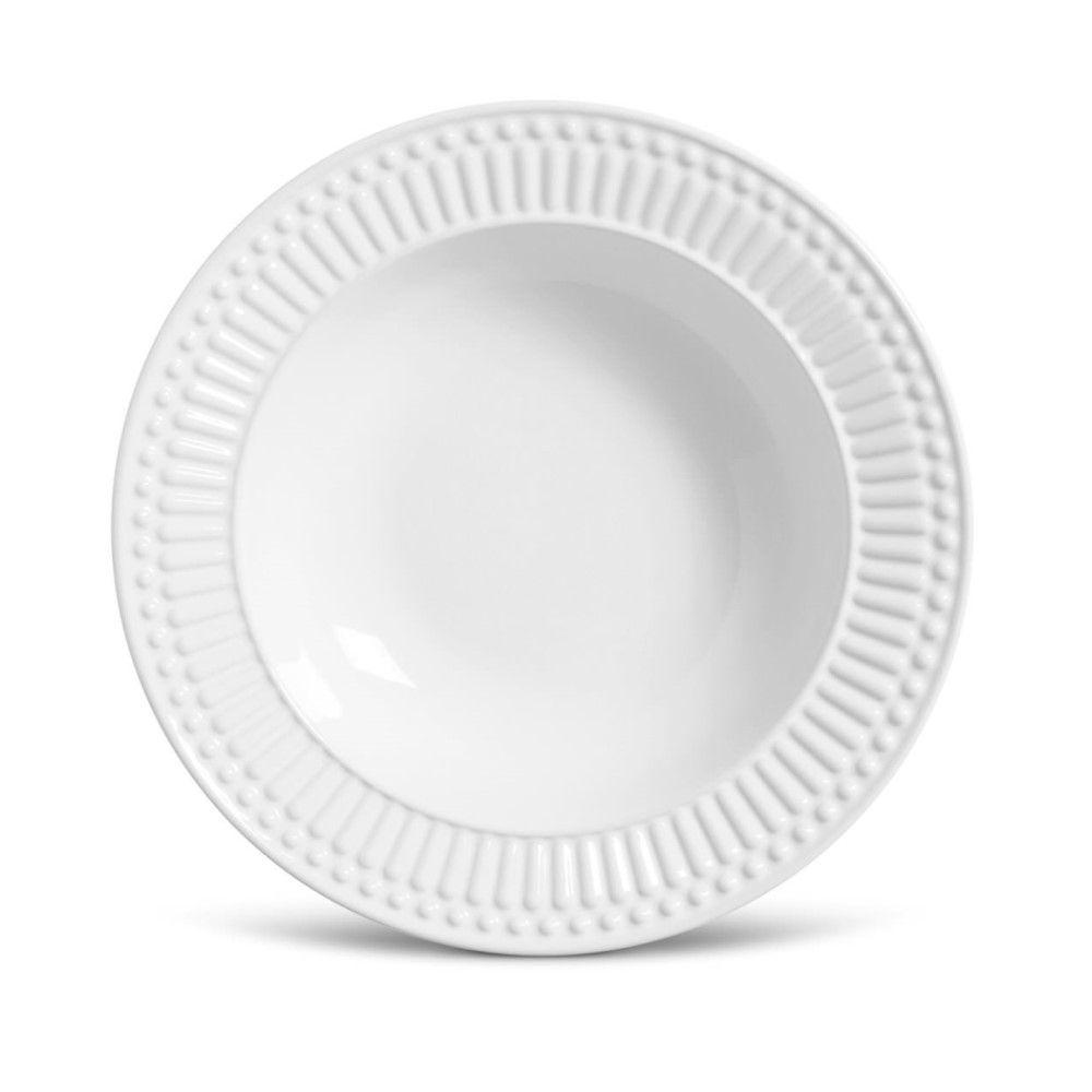Miniatura Aparelho De Jantar 42 Peças Roma Branco Porto Brasil