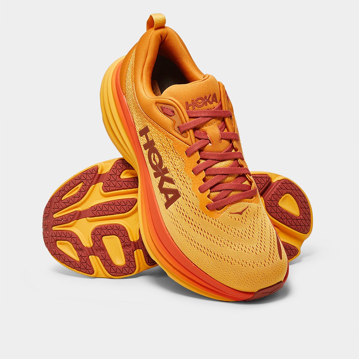 Miniatura Tênis Hoka Bondi 8 Feminino Laranja - 40