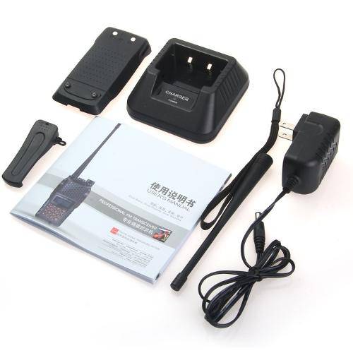 Miniatura Radio Comunicador Segurança Baofeng Uv 6r Syc + Fone