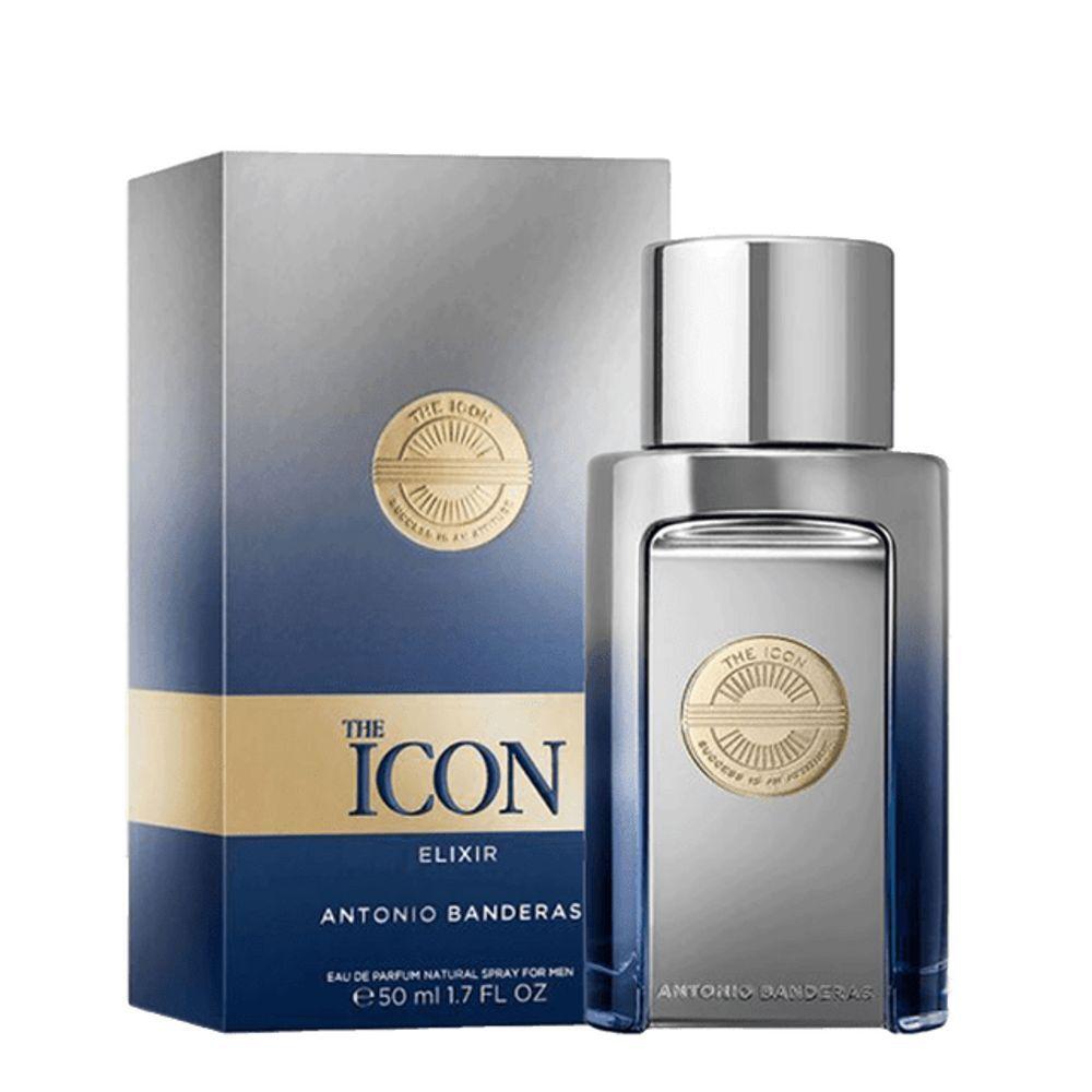 Miniatura Banderas The Icon Elixir Eau De Parfum - Perfume Masculino 50ml