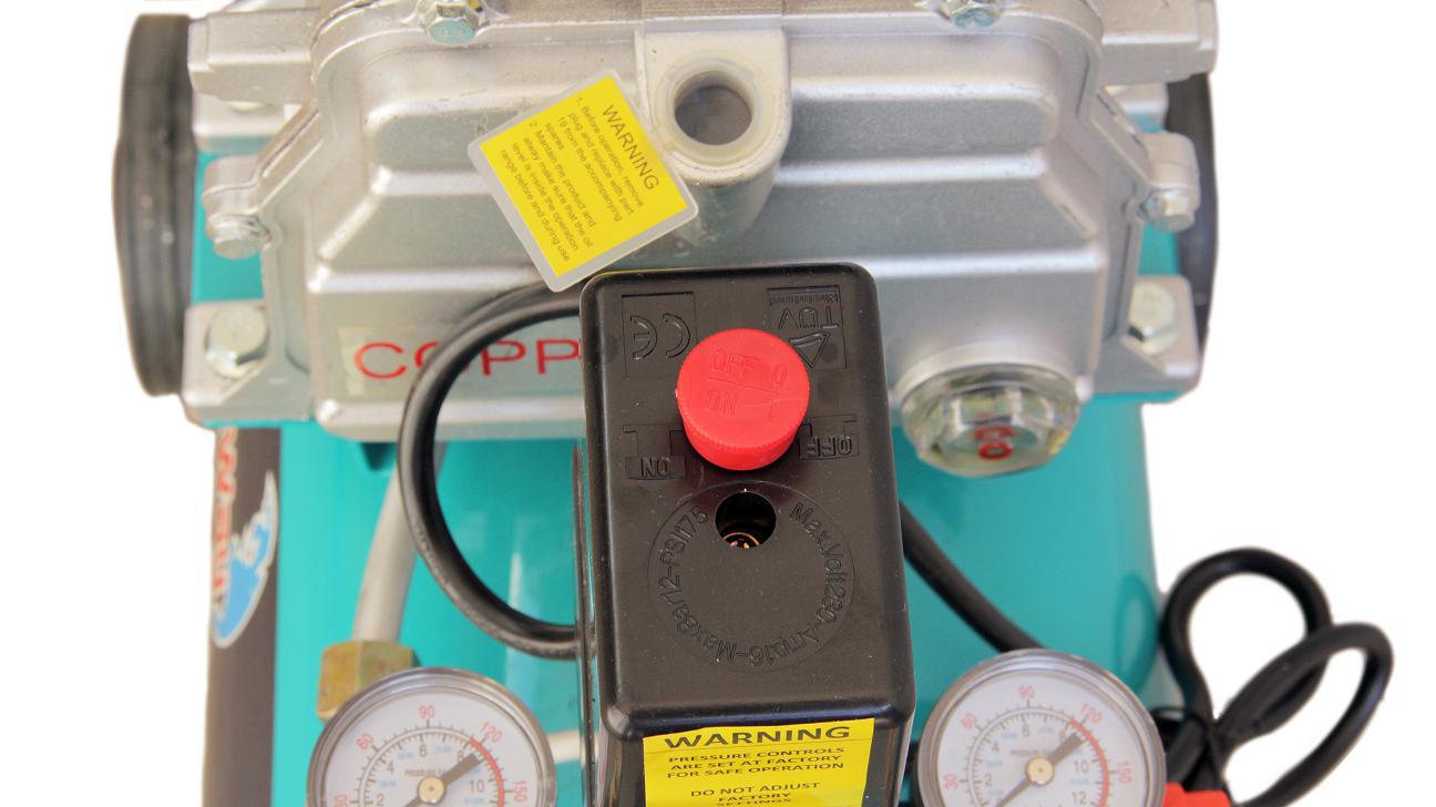 Miniatura Compressor De Ar Elétrico Pistão 2.0 Hp 25 Litros 220V