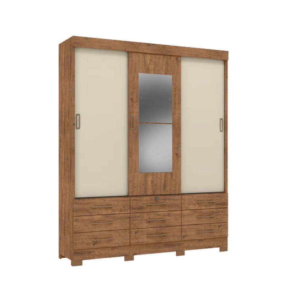 Miniatura Guarda Roupa New Tóquio Com Espelho