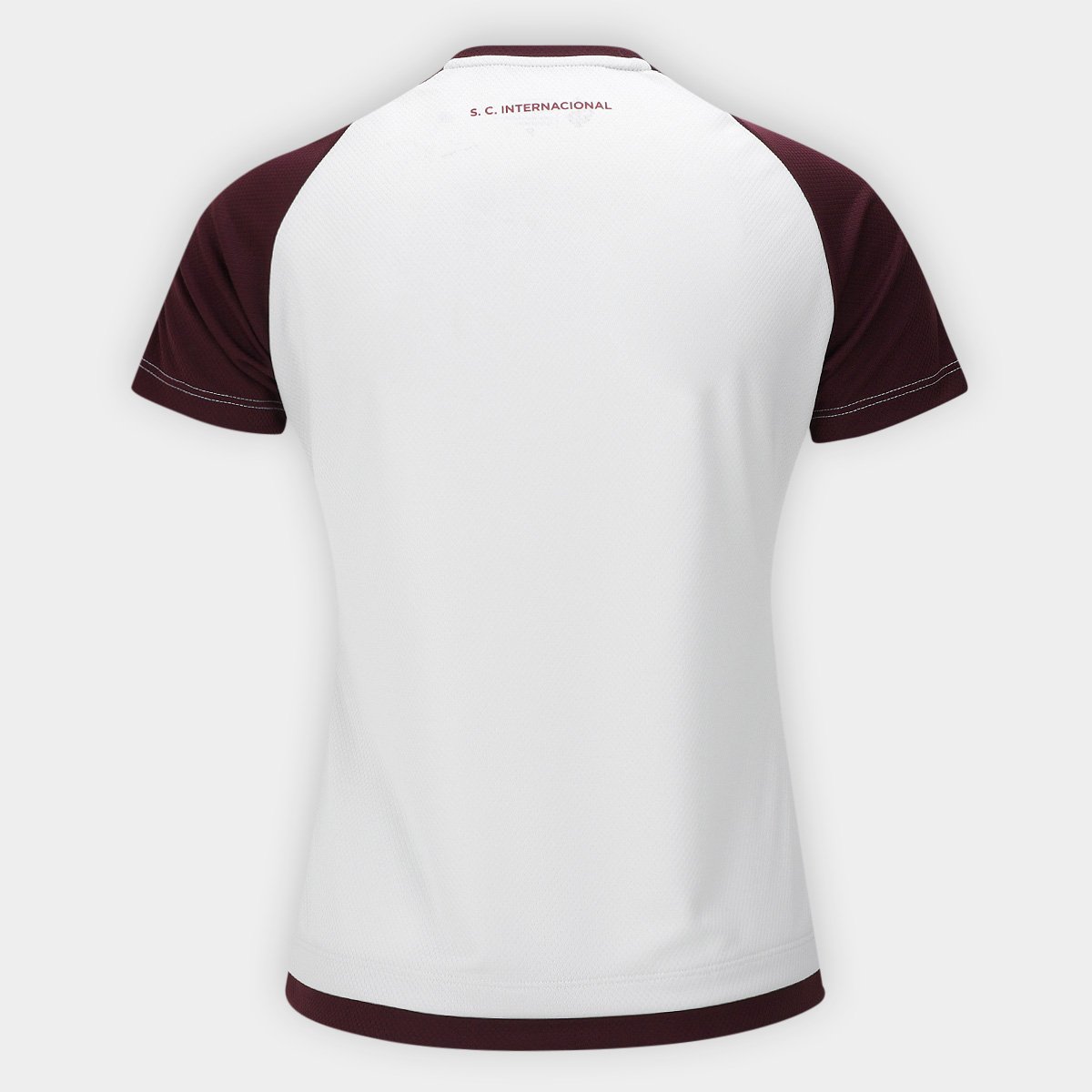 Miniatura Camiseta Internacional Historic Feminina Vinho+Branco - G
