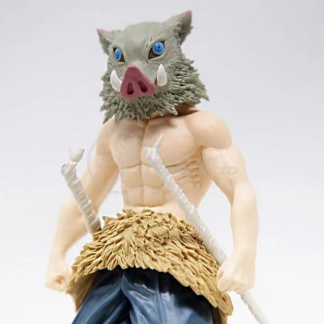 Miniatura Action Figure Kimetsu No Yaiba Boneco Inosuke Hashibira