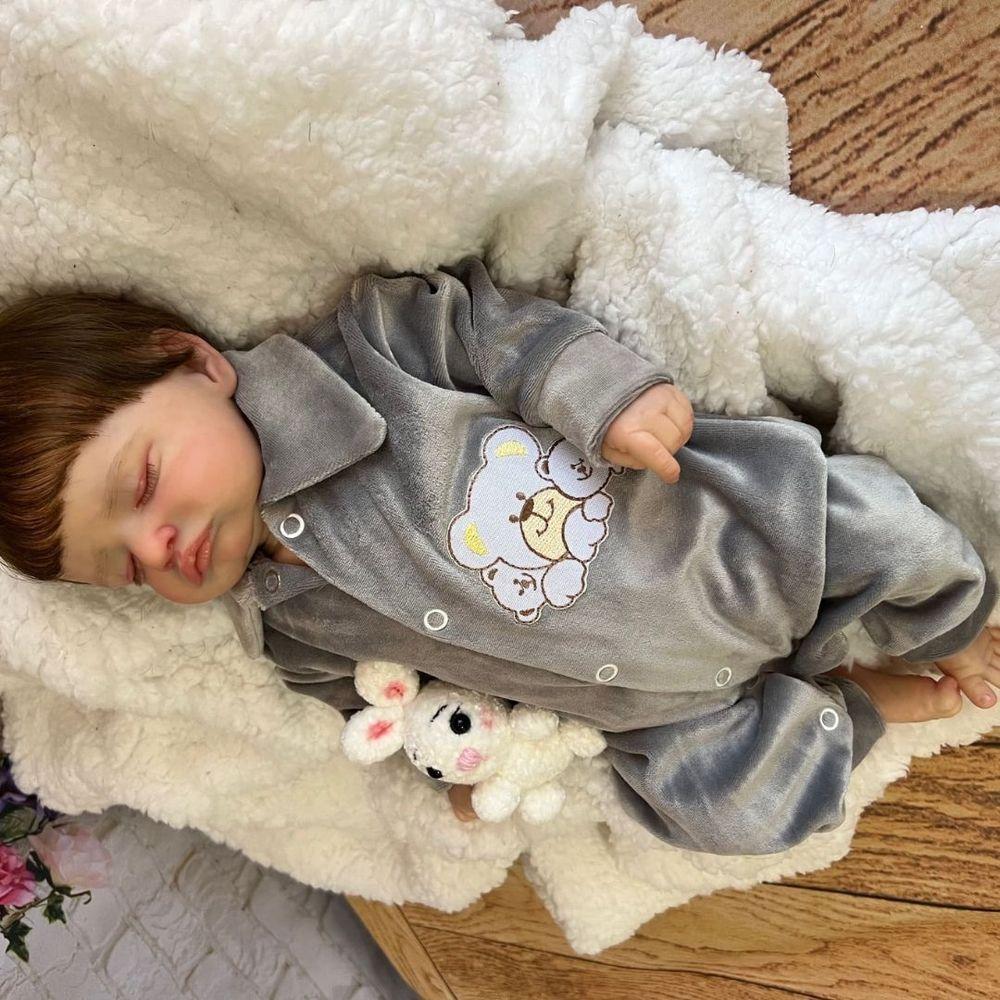 Bebê Reborn Hiper Realista Rosali Menino