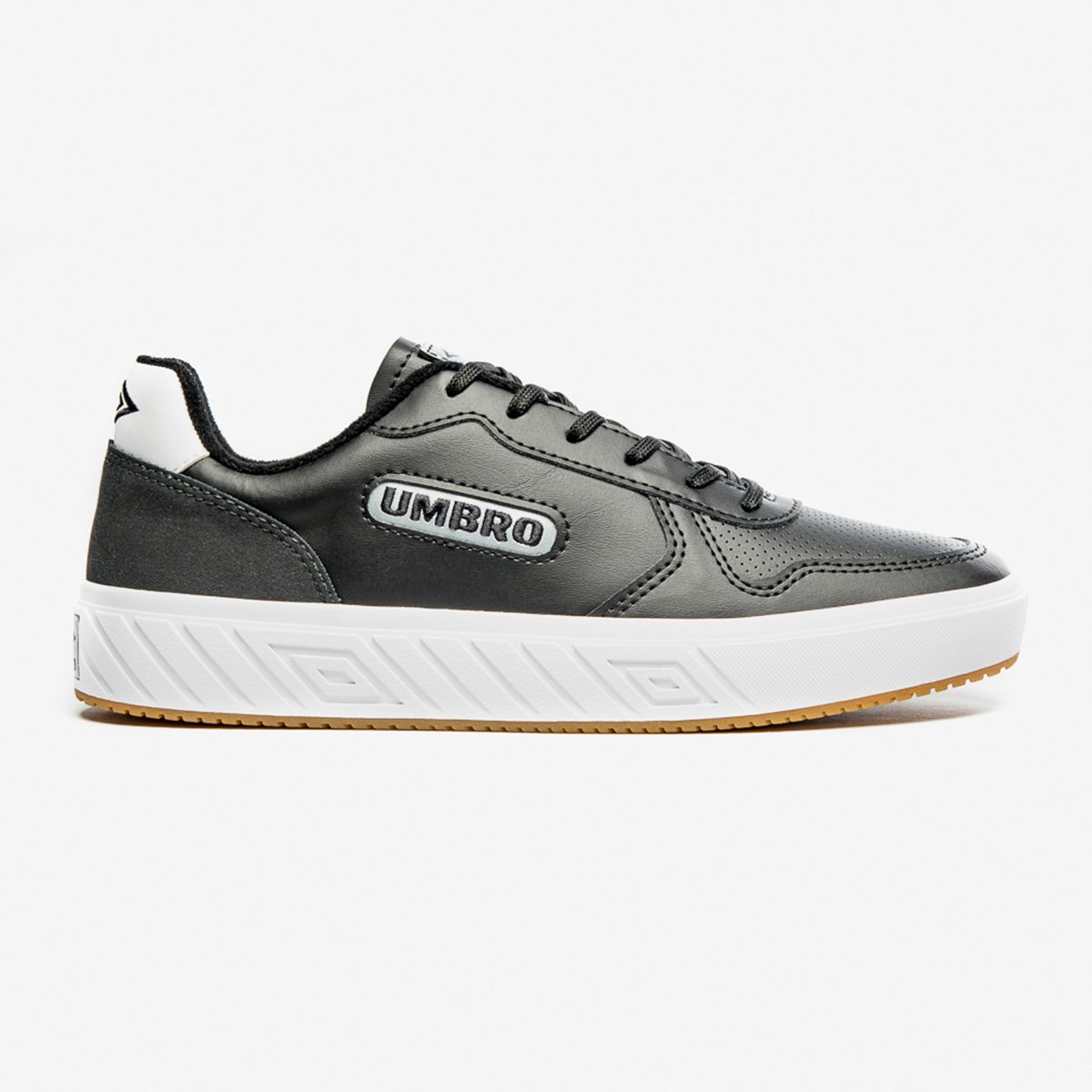 Miniatura Tênis Umbro Glory Unissex Preto+Prata - 34