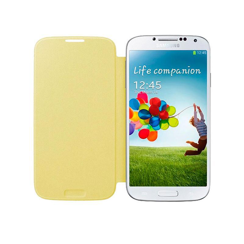 Miniatura Capa Capinha Samsung Galaxy S4 I9005 Flip Cover - Amarela