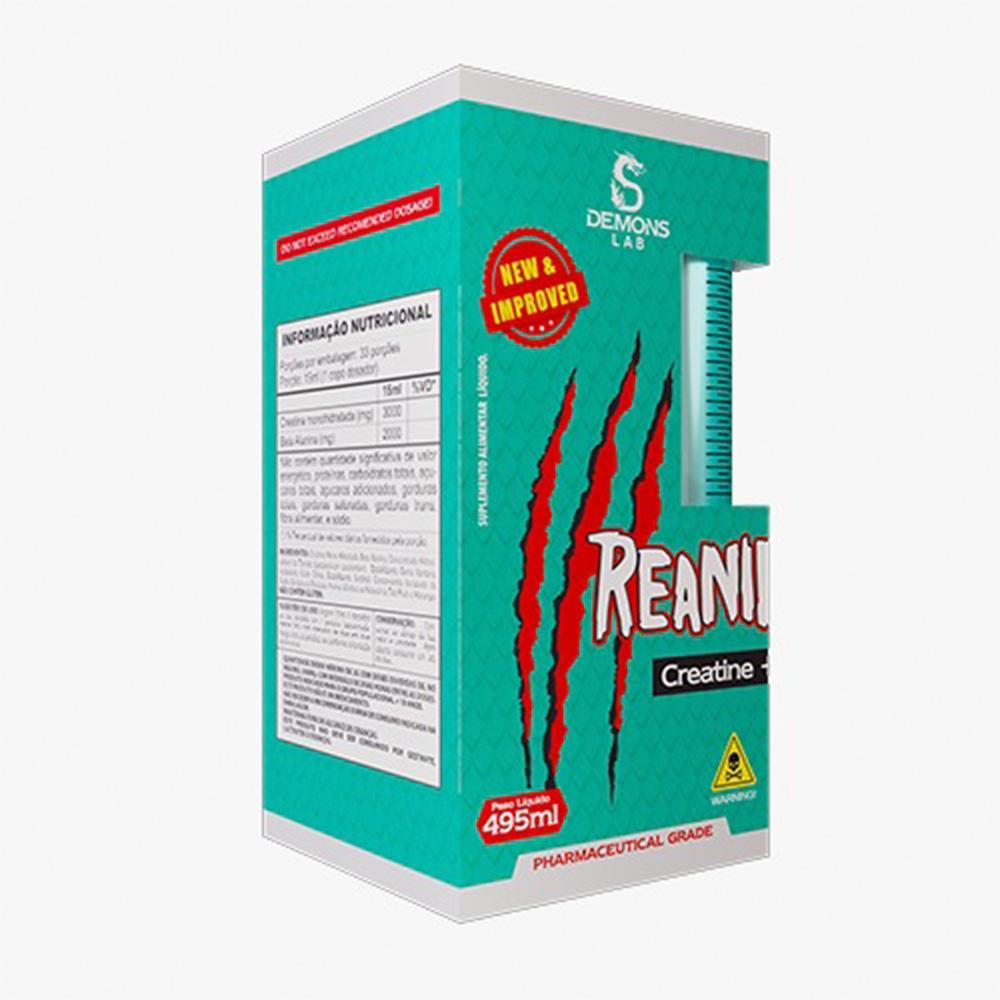Miniatura Creatina Liquida Beta Alanine Tutti Frutti 495Ml Demons Lab