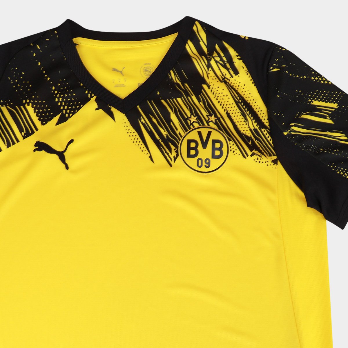 Miniatura Camisa Borussia Dortmund Home 25/26 s/n Torcedor Puma Masculina Amarelo - EGG