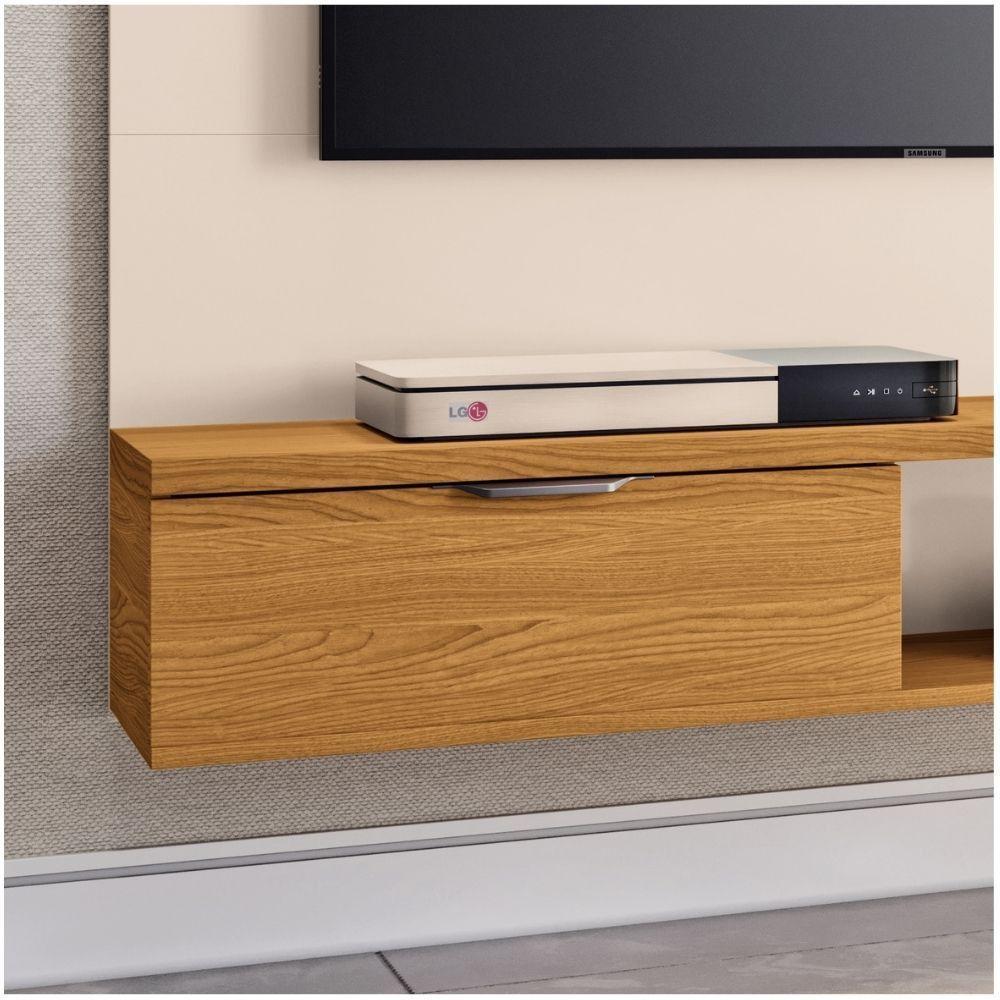 Painel Suspenso Para Tv Lets 1.6 3390 Hb Cinamomo/off White