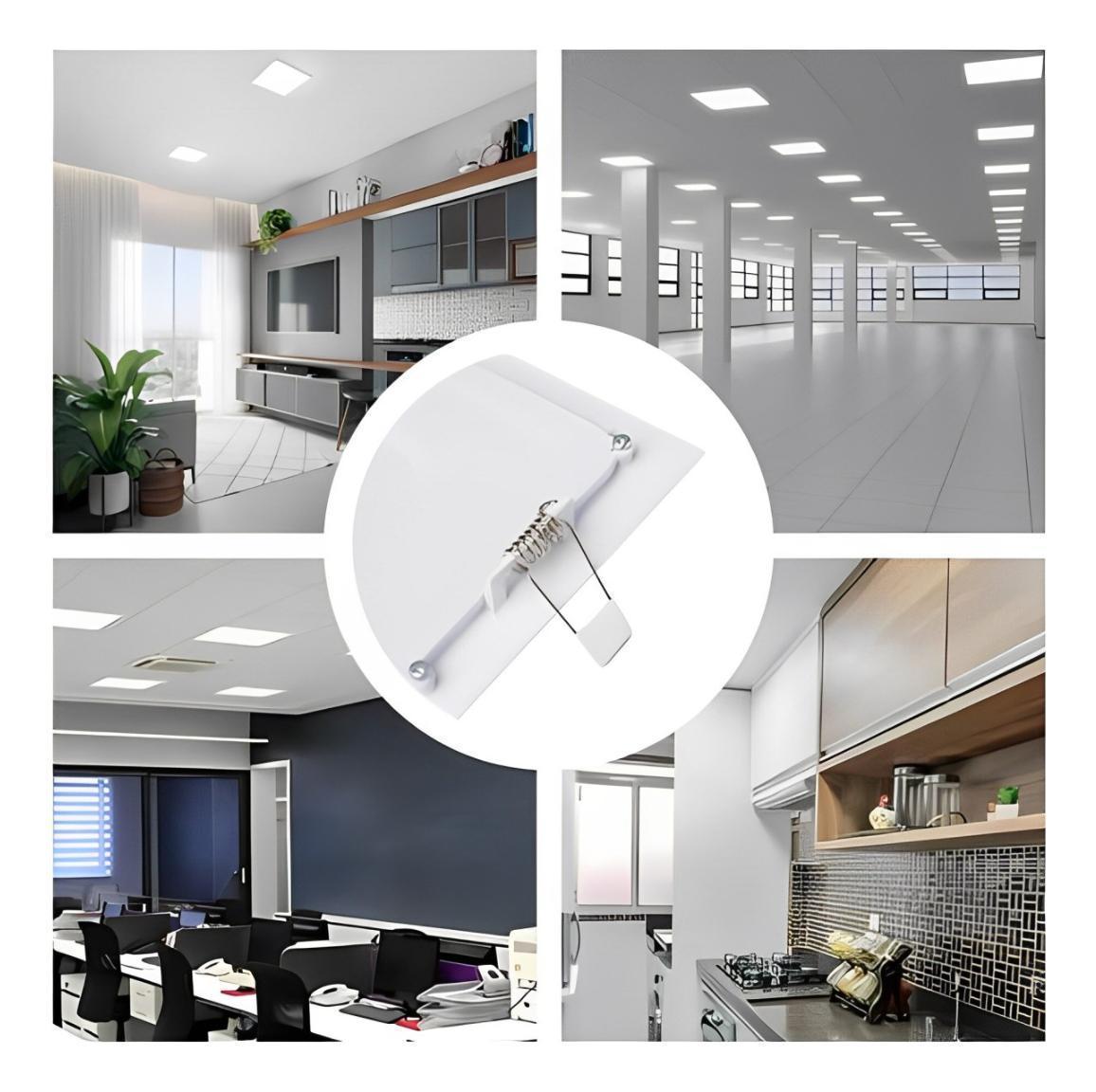 Miniatura Painel Emb Quadrado 18W 4000K - Luxnow