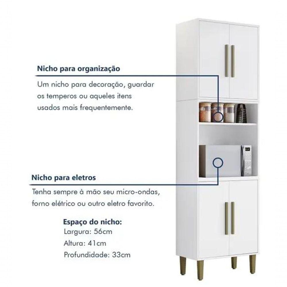 Miniatura Torre Quente Lorena Kaiki Móveis - Branco