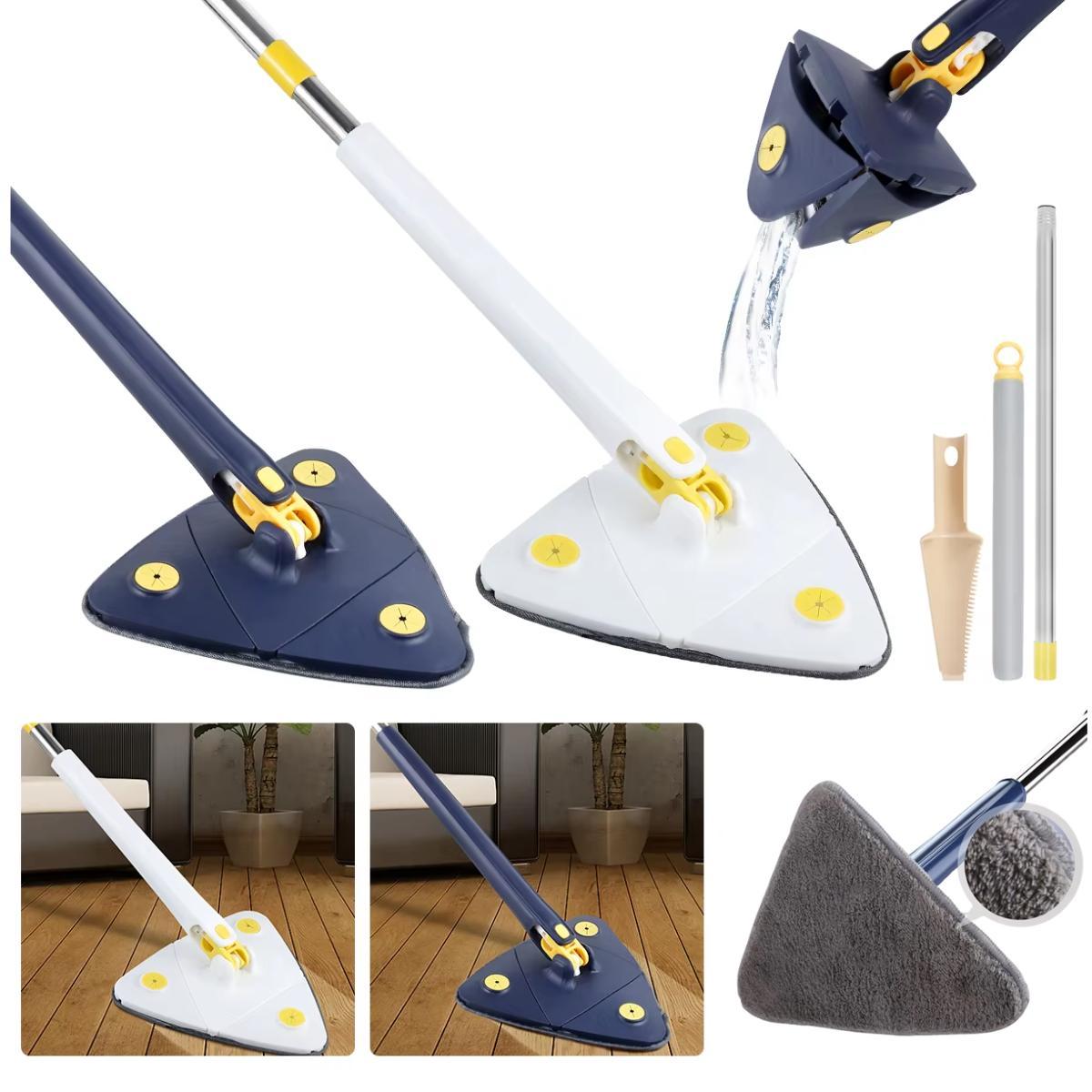 Miniatura Mop Triangular 360 2 Refil Azul