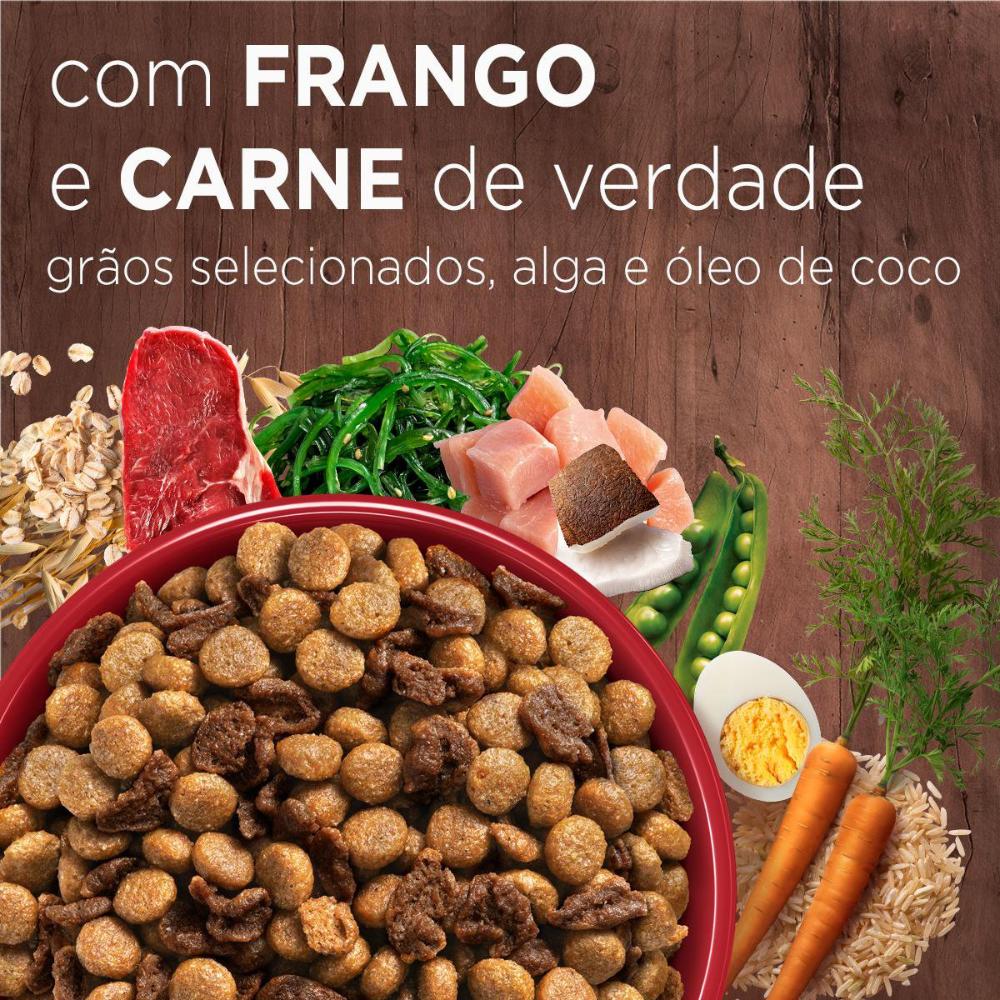 Ração Seca Nestlé Purina One Frango e Carne para Cães Adultos Raças Médias e Grandes - 2 Kg