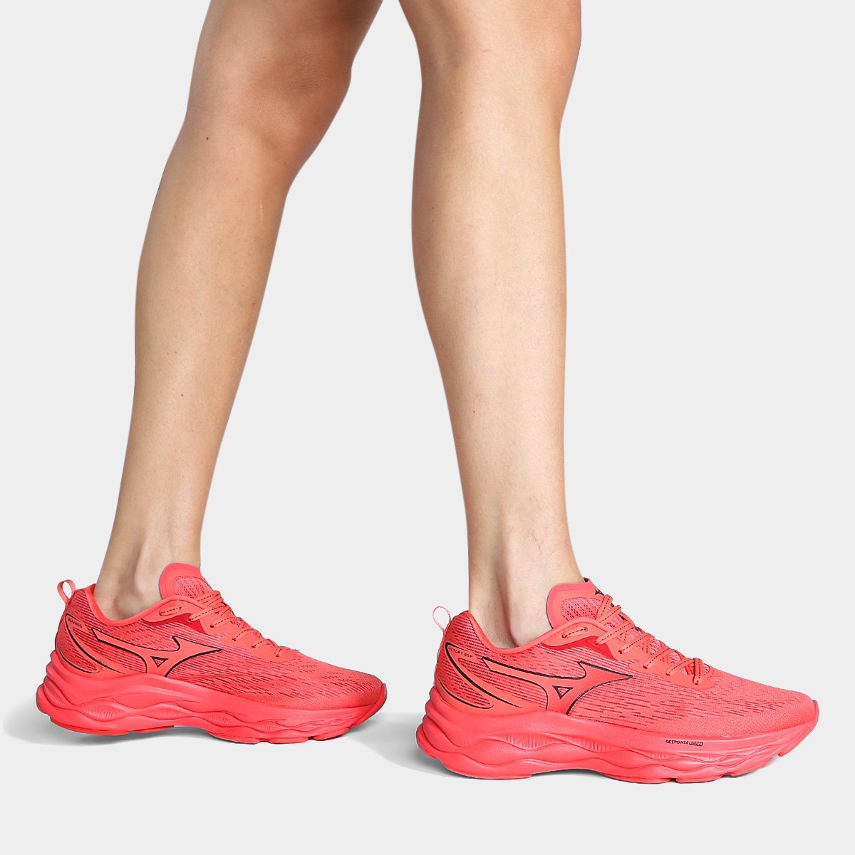 Miniatura Tênis Mizuno Victory Feminino Vermelho+Preto - 34