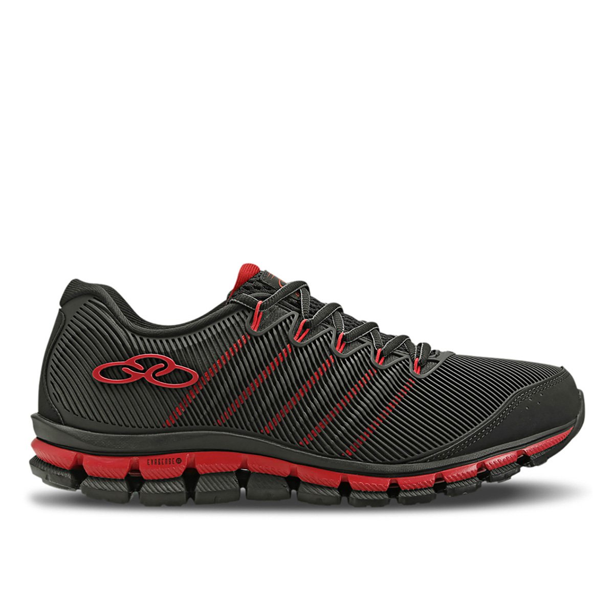 Miniatura Tênis Olympikus Dynamic Masculino Preto+Vermelho - 40