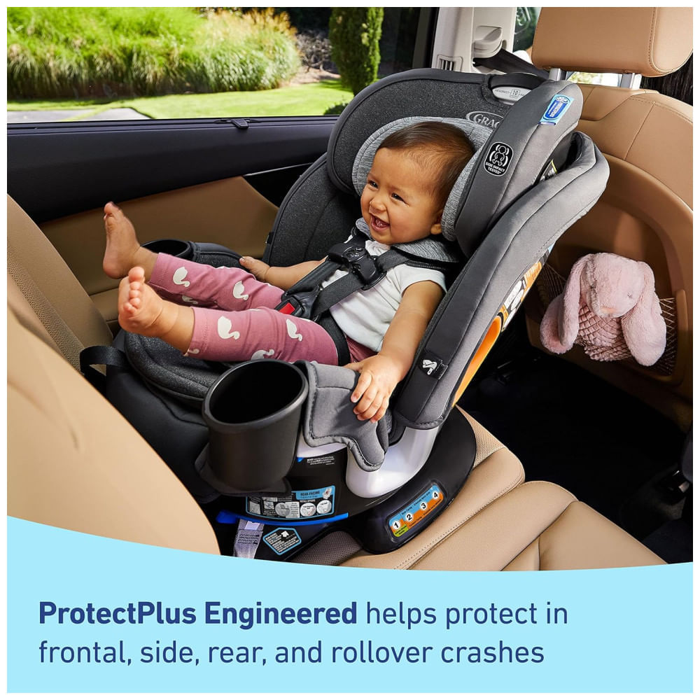 Miniatura Cadeira de Bebe para Carro 3 em 1 com Rotação de 360°, Reforço de Encosto Alto, para Recém-Nascidos e Crianças de Até 45kg, ...