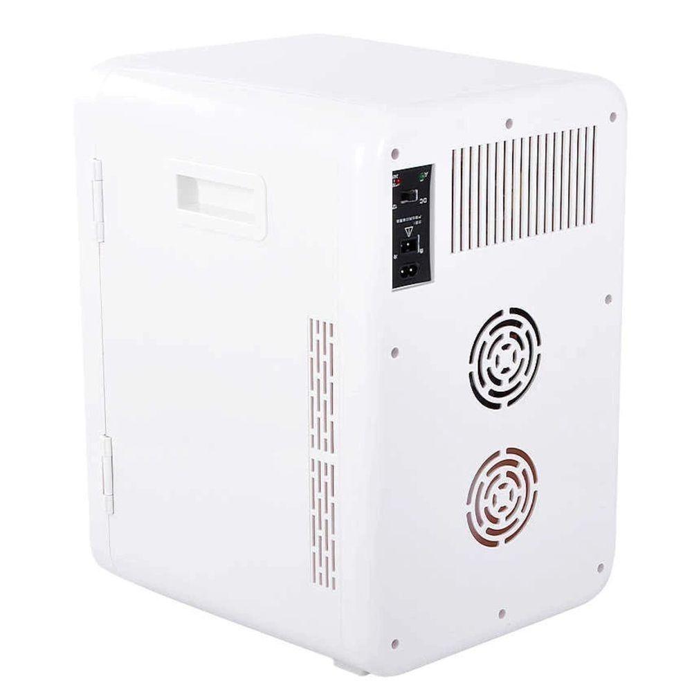 Miniatura Mini Geladeira 20l Portatil 12v 220V Aquece E Resfria Frigobar Carro Casa Barco Viagem
