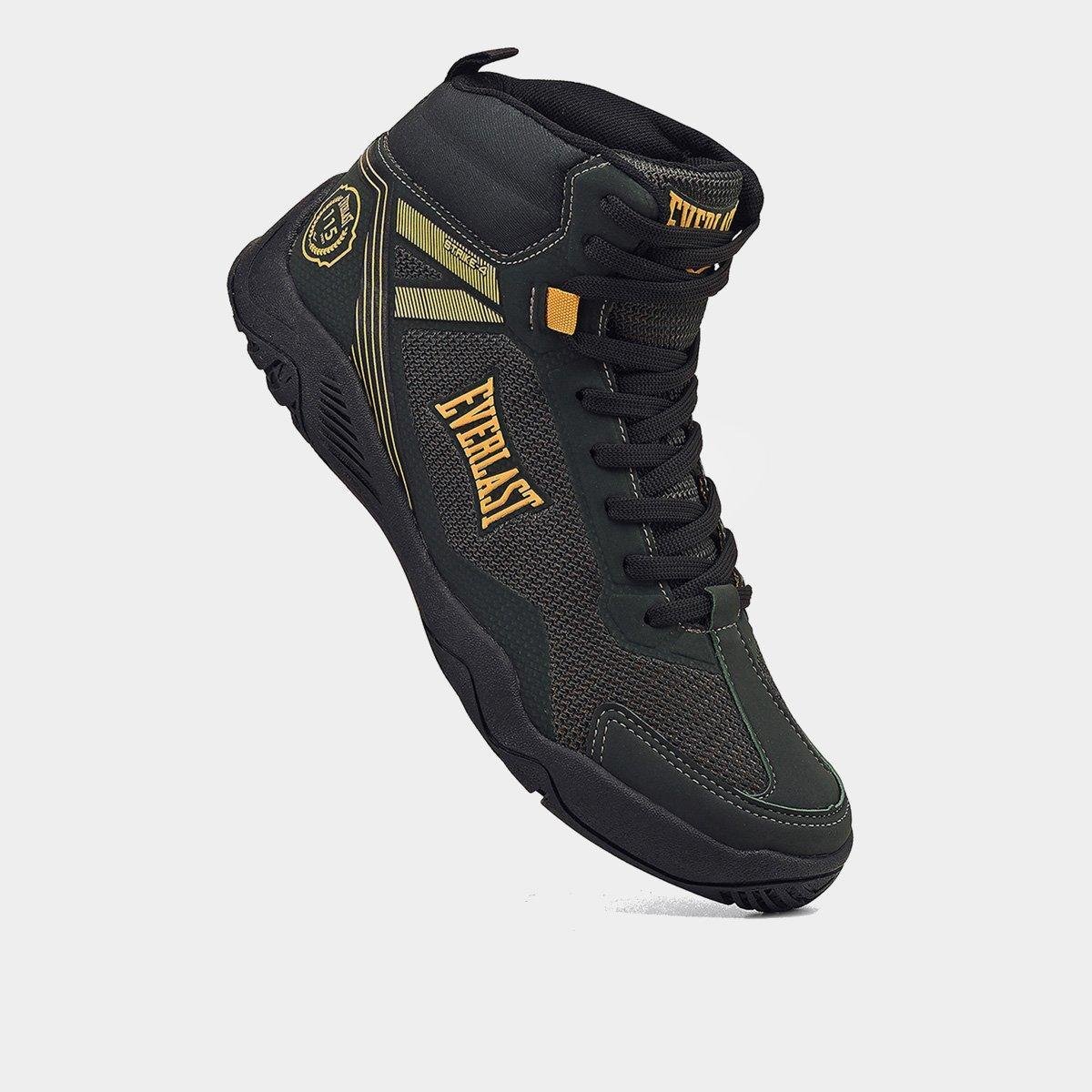 Miniatura Tênis Everlast Strike 4 Masculino Verde+Amarelo - 38