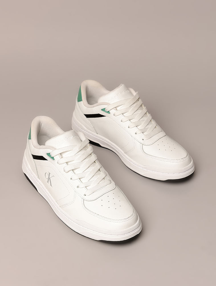Miniatura Tênis Masculino Court Calvin Klein Jeans - Branco Tênis Masculino Court Calvin Klein Jeans Branco 38