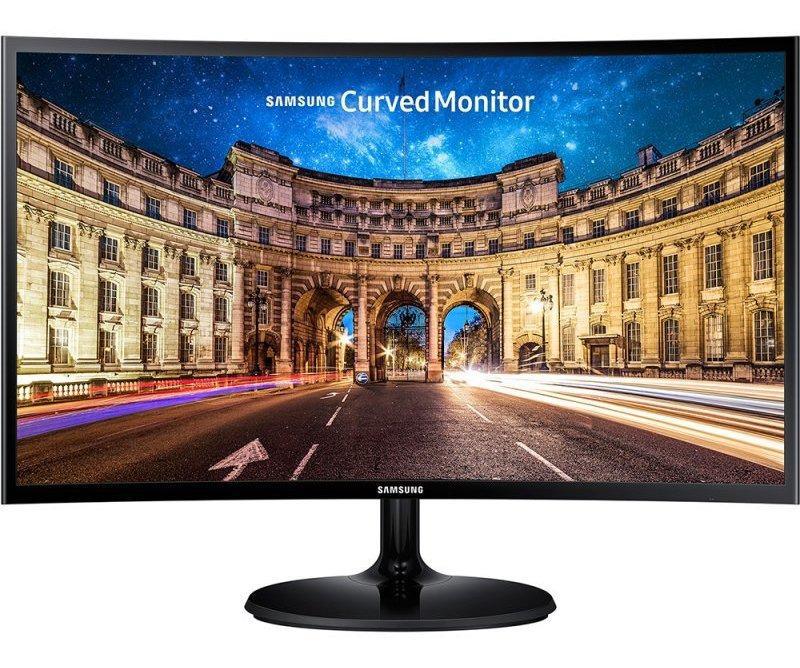 Miniatura Monitor Samsung C24F390Fh Led 24 Preto 110V/220V