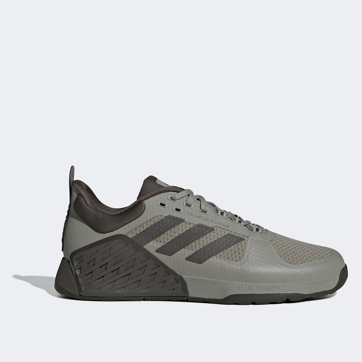 Miniatura Tênis Adidas Dropset 2 Trainer Unissex Cinza+Chumbo - 39