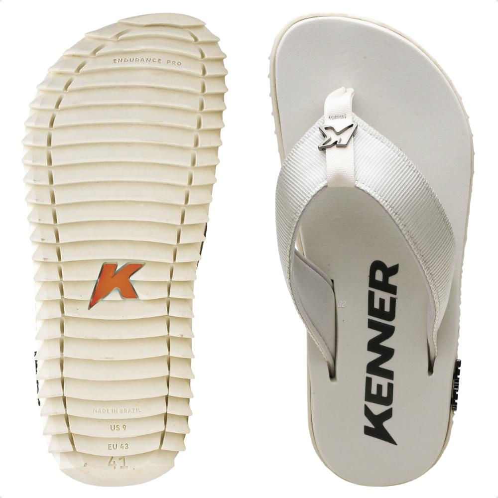 Miniatura Sandália Kenner Kivah Baw Cinza / Bege - 37
