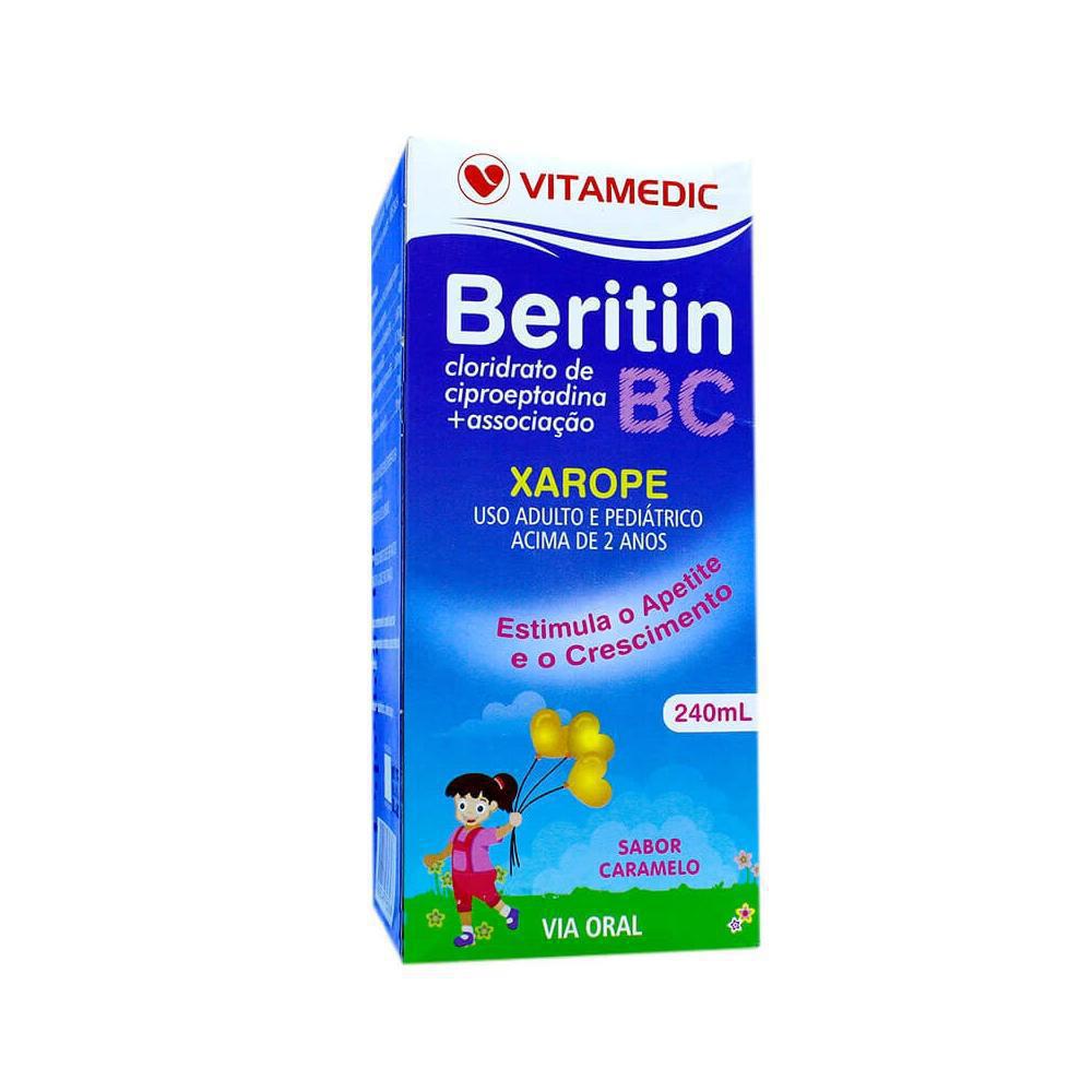 Miniatura Beritin Bc Xarope 240Ml + Apetie + Aumento De Massa Vitamina - 240ml
