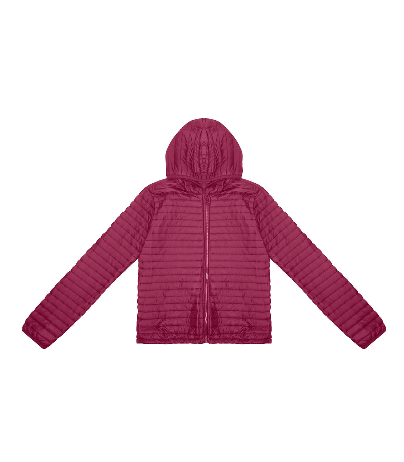 Miniatura Jaqueta Feminina Com Capuz Rovitex Roxo G