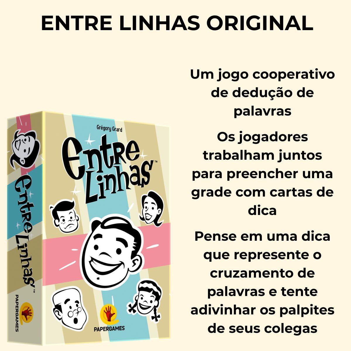 Miniatura Conjunto 2 Jogos De Cartas Entre Linhas E Pocket