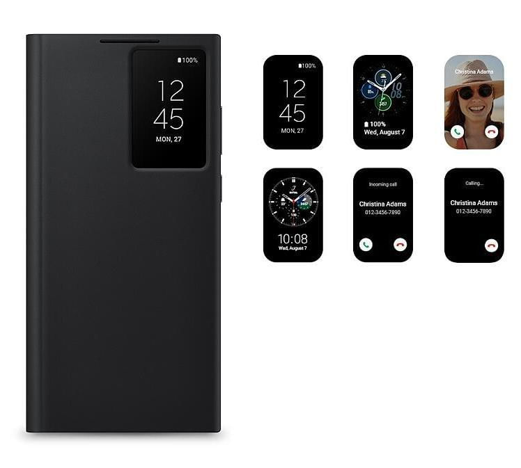 Capa Smart Clear View Para Samsung Galaxy S22 Ultra