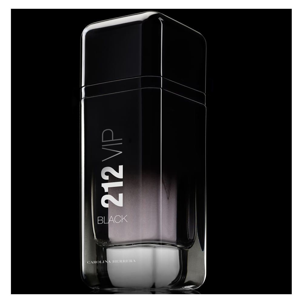 Miniatura 212 Vip Black Carolina Herrera - Perfume Masculino Eau de Parfum 100ml