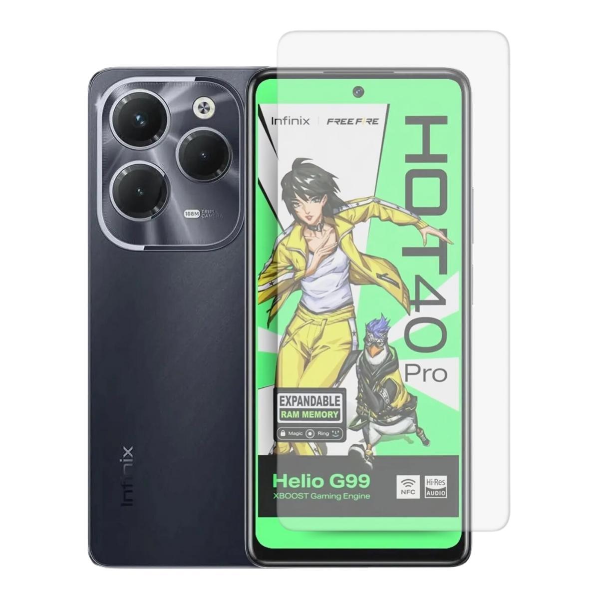 Miniatura Pelicula Proteção De Hidrogel Infinix Hot 40 Pro Free Fire