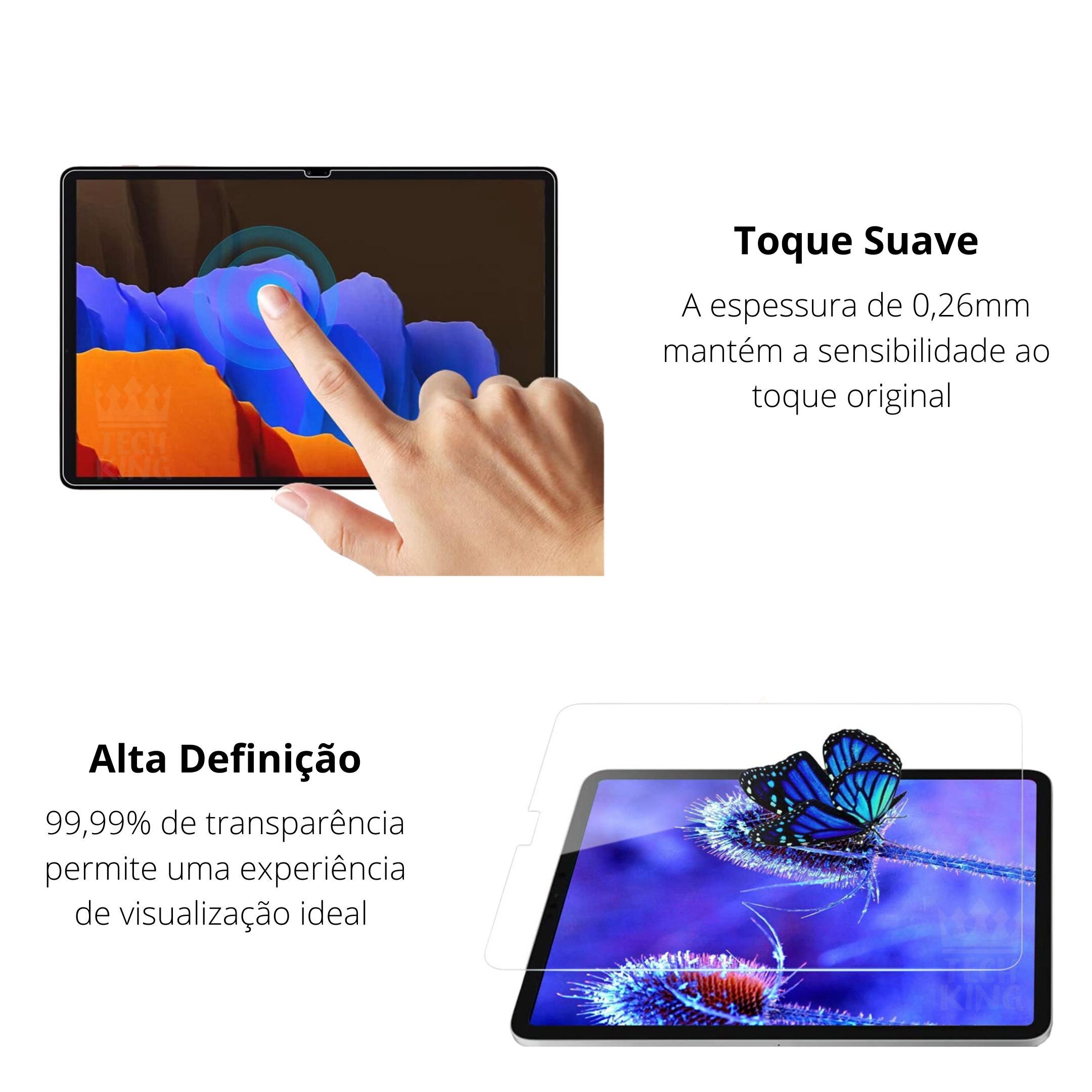 Miniatura Película De Vidro 9H Resisente Para Tablet Tab S7 Fe 12.4