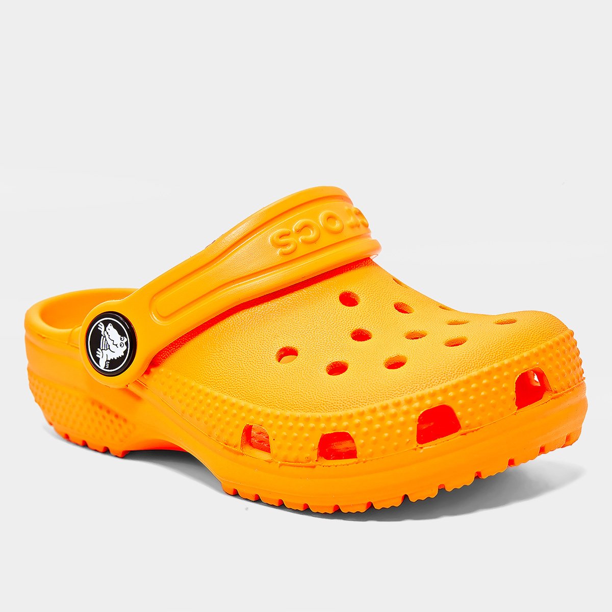 Miniatura Crocs Classic Clog T Menino Laranja - 22