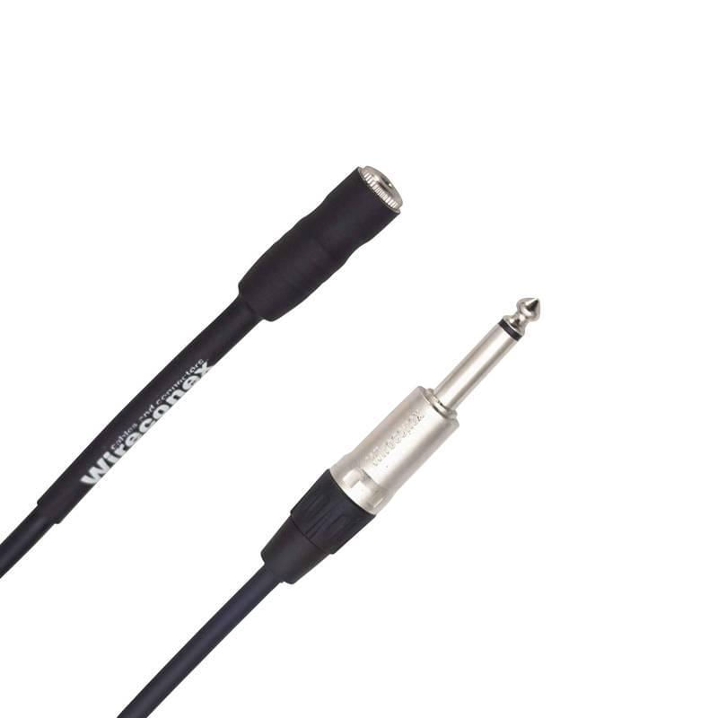 Miniatura Cabo Extensão Fone Ouvido Phc07 P10 1/4 Trs X P2 3,5