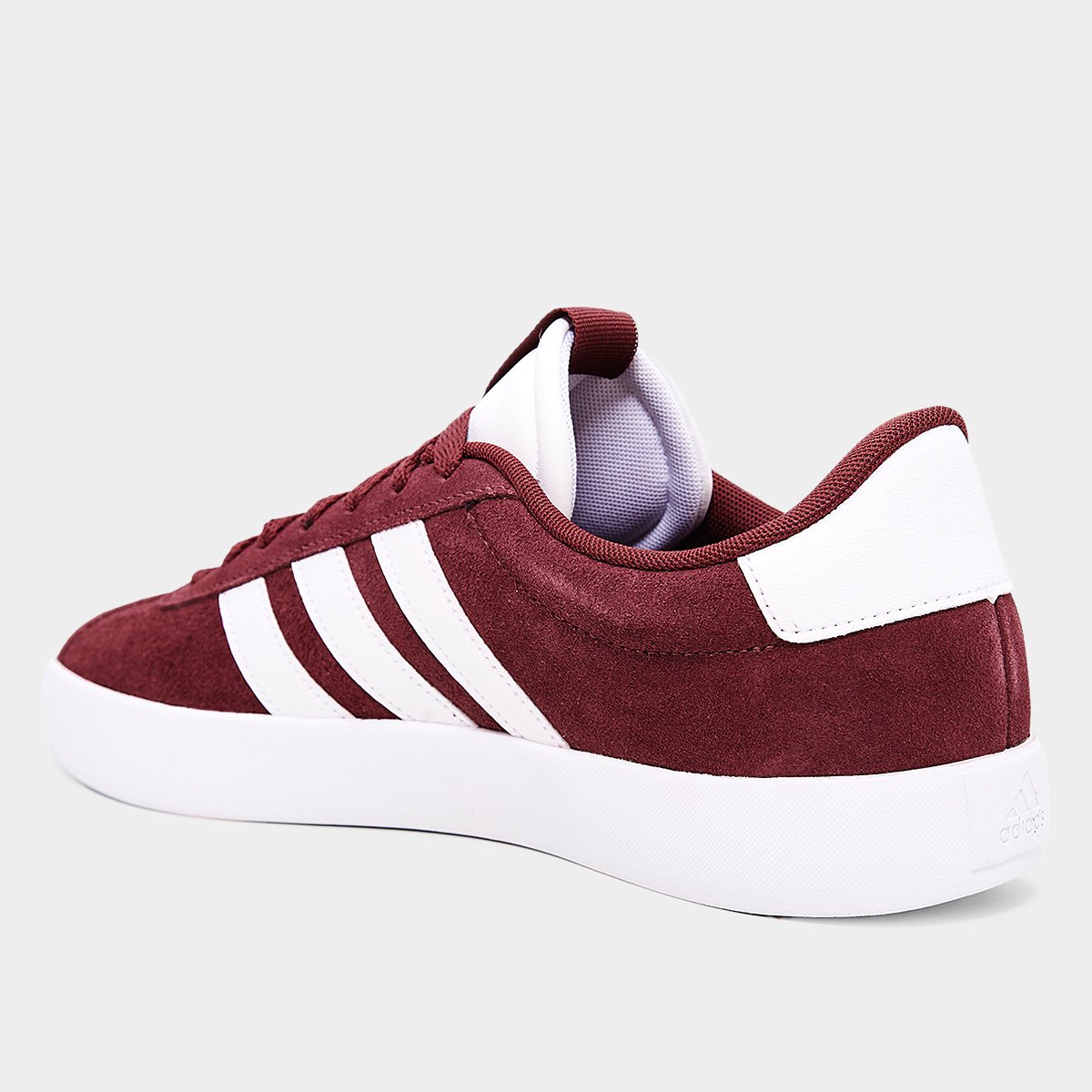 Miniatura Tênis Adidas Vl Court 3.0 Masculino Vermelho+Branco - 38
