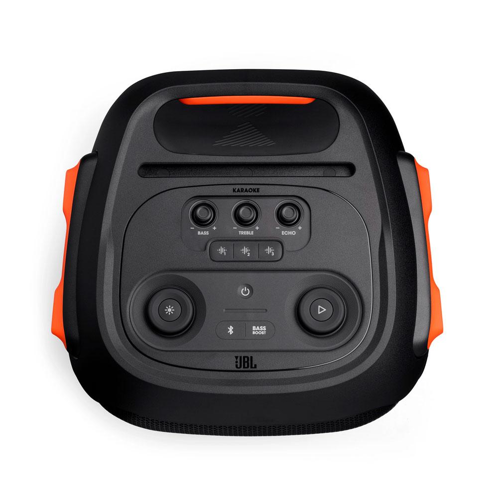 Miniatura Caixa de som JBL, Partybox 710, Portátil, Bluetooth, Preto