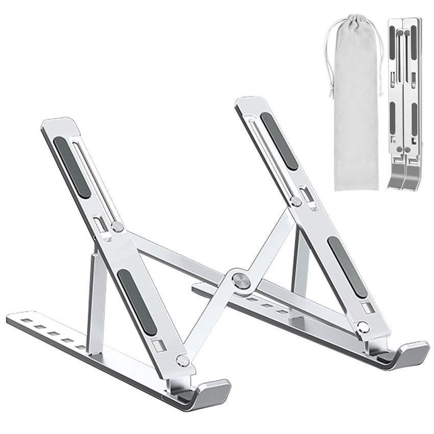 Miniatura Suporte De Alumínio Ajustável Para Notebook Escritório