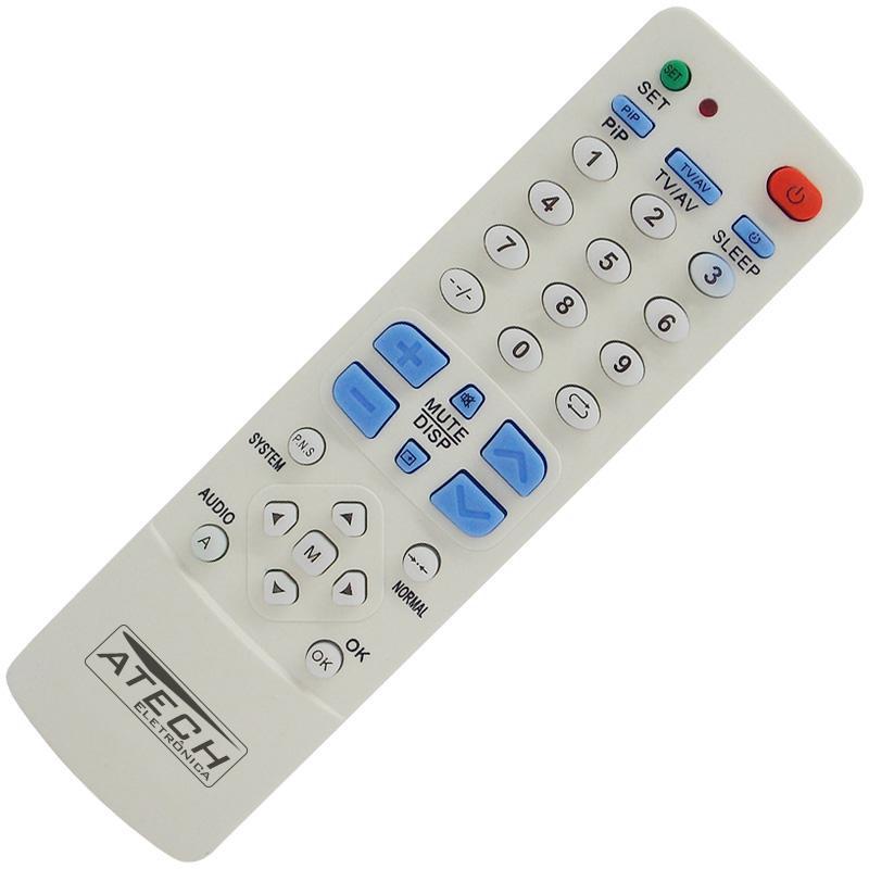 Miniatura Controle Remoto Universal Tv De Tubo - 200 Marcas