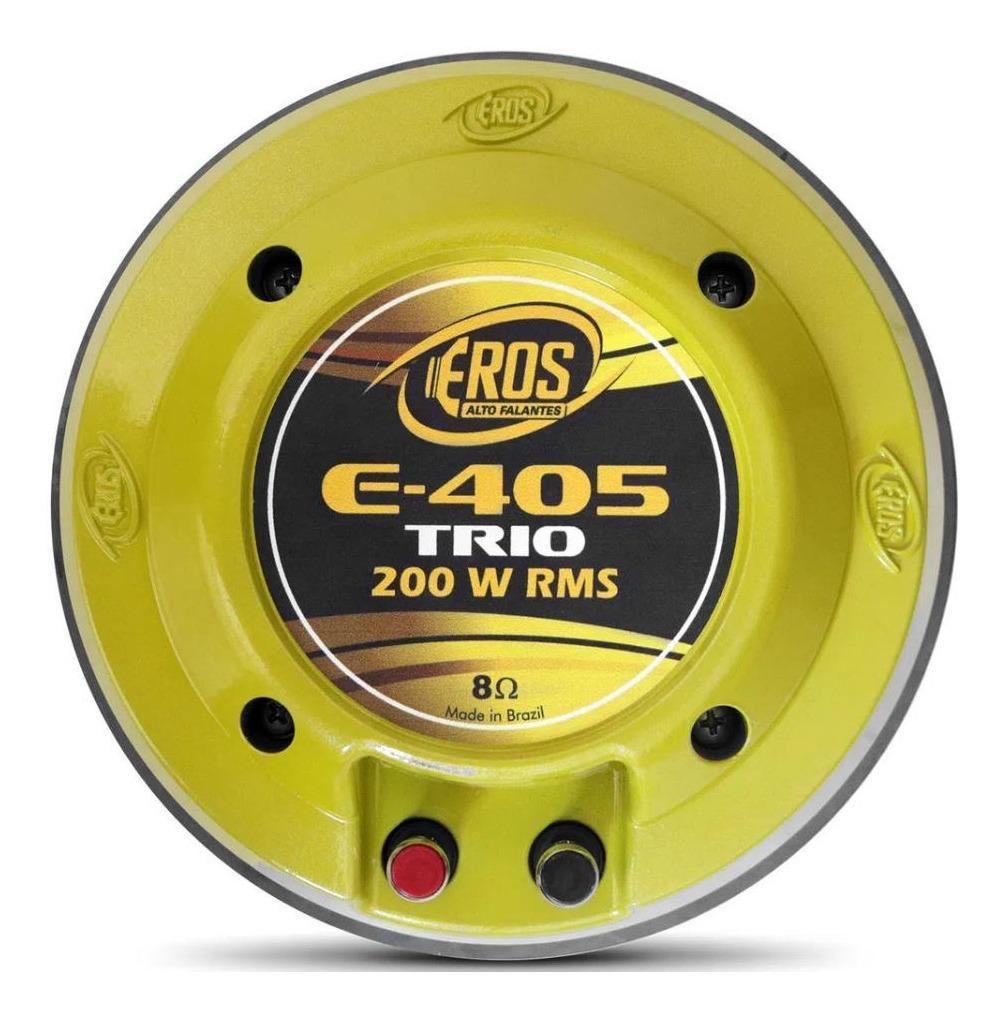 Miniatura Driver Eros E-405 Trio 200 Watts Rms 8 Ohms