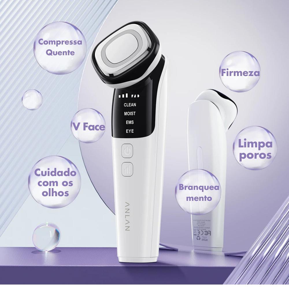 Miniatura Anlan Face Care 3 Modos / Limpeza Por Vibração Limpa Poros