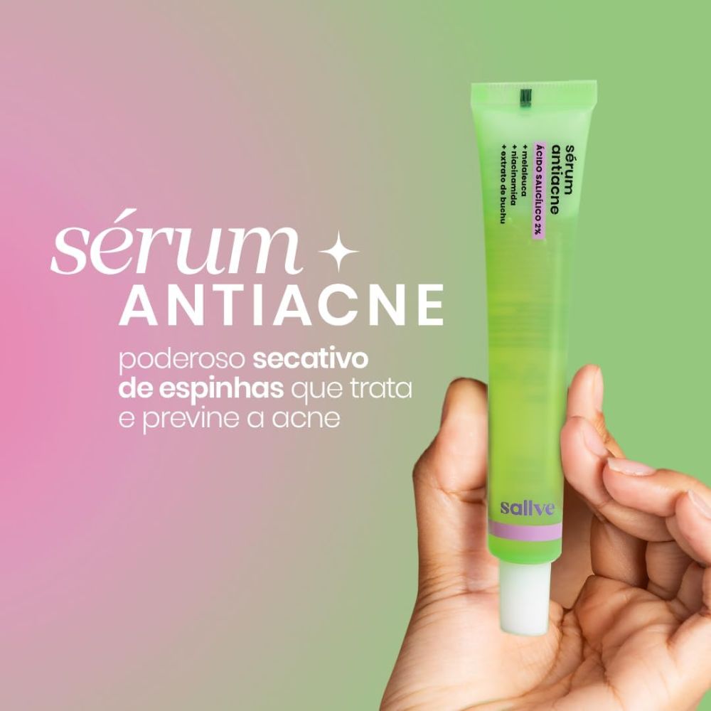 Miniatura Serum Antiacne Sallve 35 Gramas