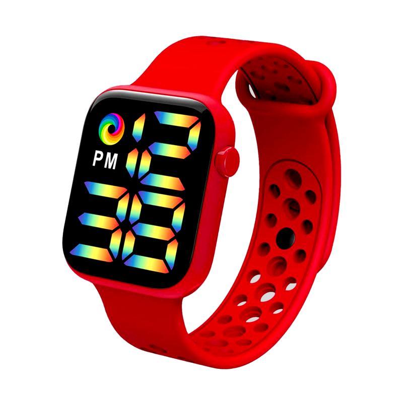 Miniatura Relógio Digital Sport Led Masculino Feminino Adulto Infantil