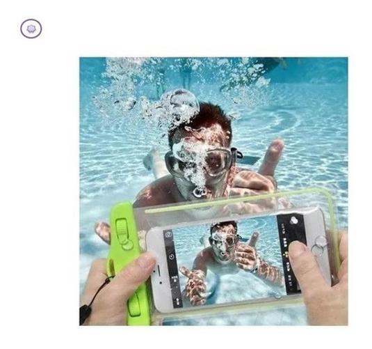 Miniatura Capa Bolsa Case Prova Dágua Celular Universal Impermeavel