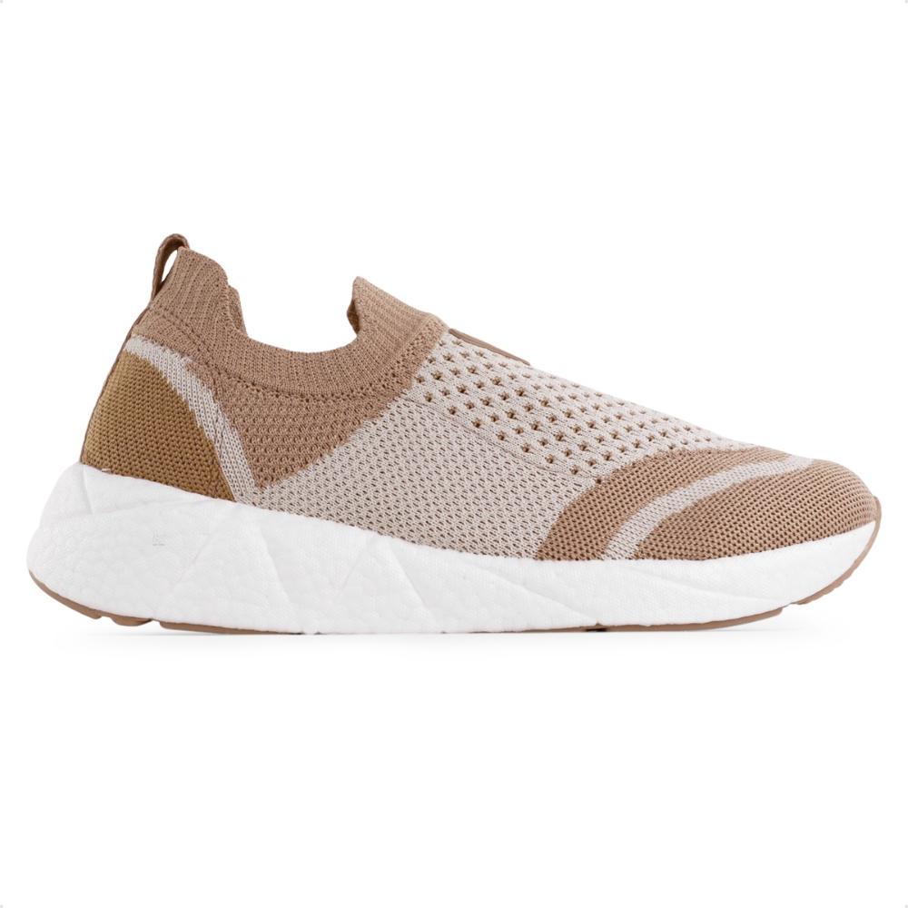 Miniatura Tênis Modare Slip On Casual Feminino Creme / Nude - 34