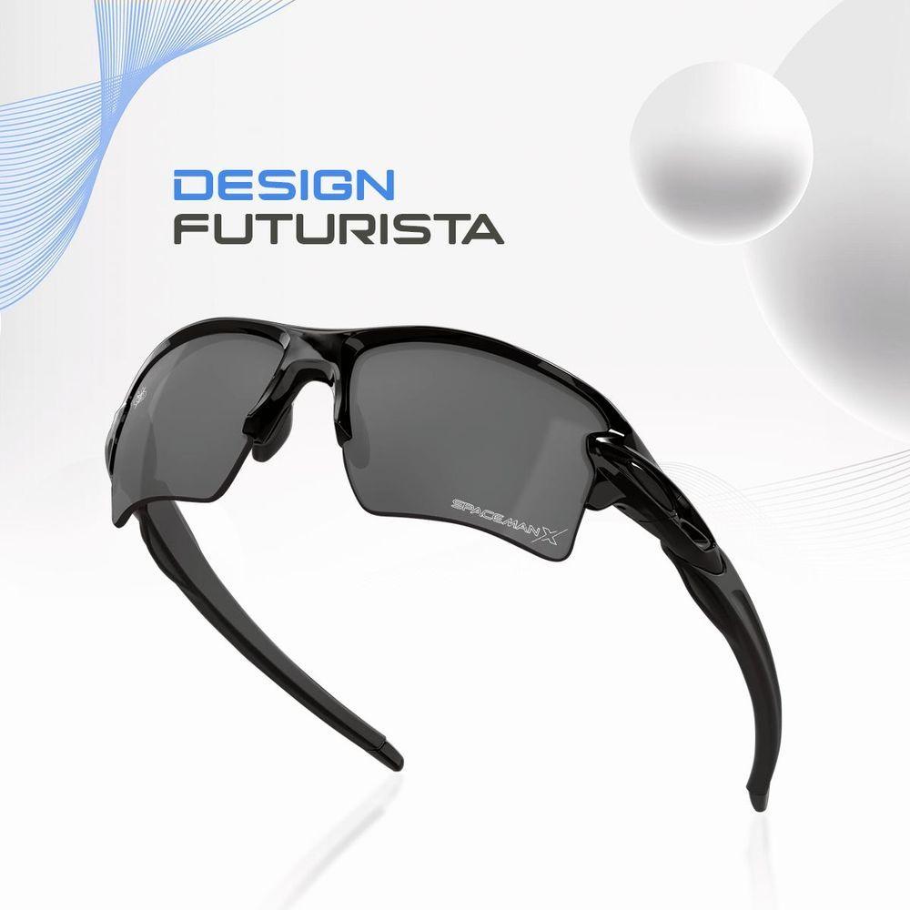 Miniatura Case Oculos Sol Masculino Preto Polarizado Proteção Uv Polarizado Verão Praia Estiloso Casual